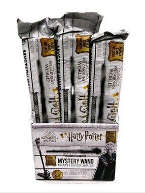 Harry Potter DEATH EATER Mystery Wizard Box of 9 Wands Series 4 New